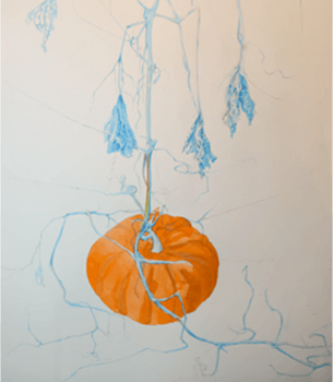 Rouge Vif Installation — Leda Fluris Bilderzyklus